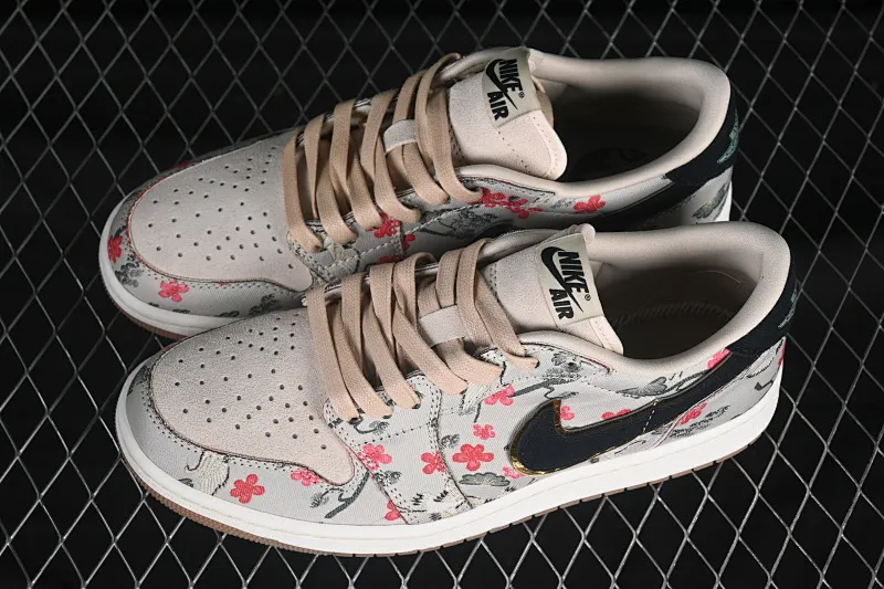 All categories Air Jordan Jordan series basketball shoes Air Jordan 1 Low G version pure original Rui Hachimura x Air Jordan 1 Low OG "Oatmeal" AJ1 Joe 1 Hachimura co-branded low-top cultural casual sneakers HV8293-100